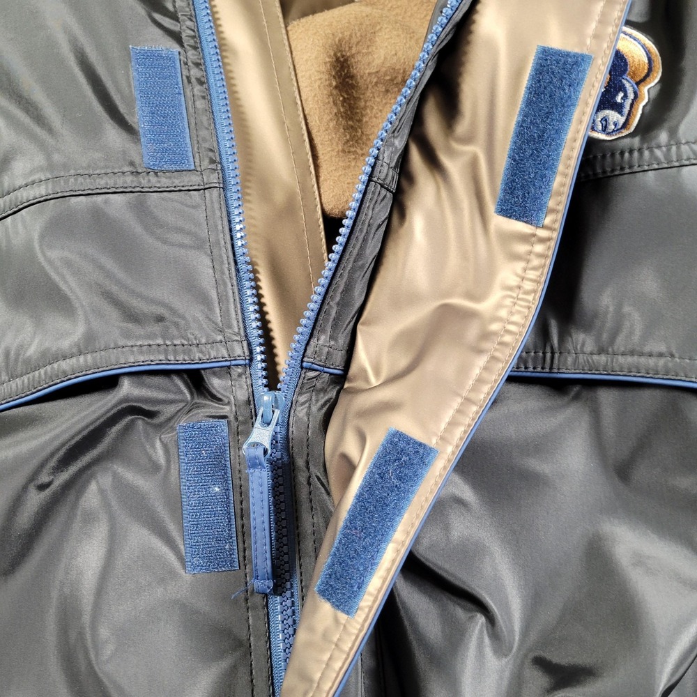 Vintage St. Louis Rams Jacket Mens‎ 2XL NFL Football Fleece Lined Game Day 90s - Picture 10 of 16